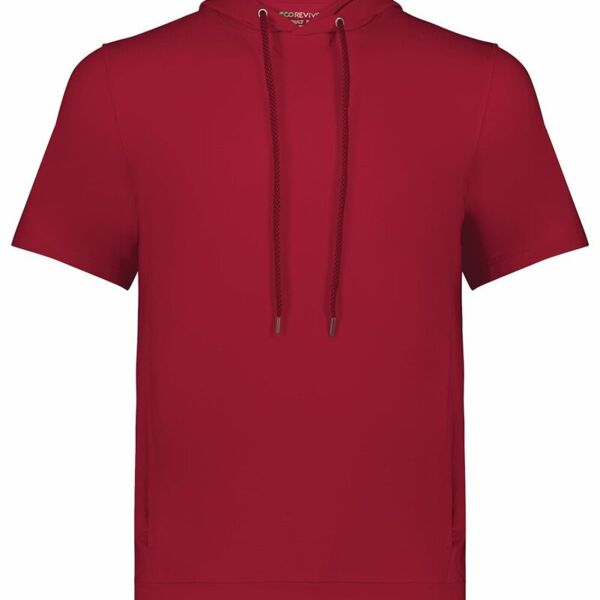 Youth Eco Revive™ Ventura Soft Knit Short Sleeve Hooded Sweatshirt Thumbnail