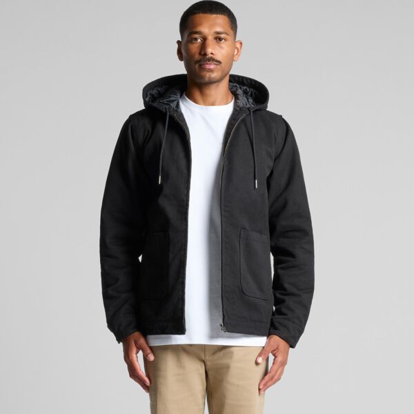 CANVAS HOODED JACKET Thumbnail